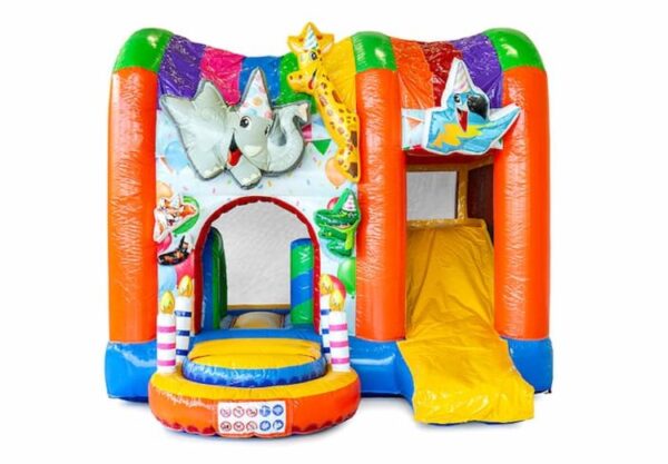 location château gonflable fête, multiplay gonflable, jeux gonflables pour enfants, château gonflable avec toboggan, jeux festifs gonflables